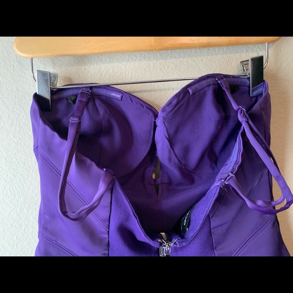 Bebe purple corset - Picture 4 of 4
